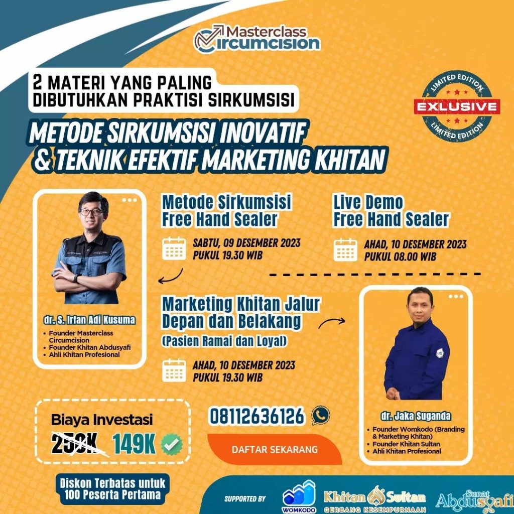 Kursus Workshop Sirkumsisi